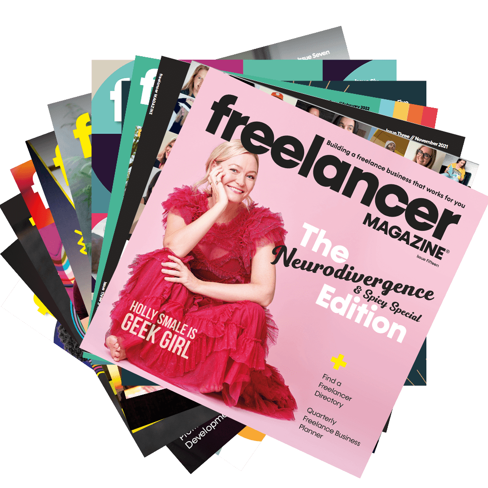 Freelancer Magazine issues 1 to 15